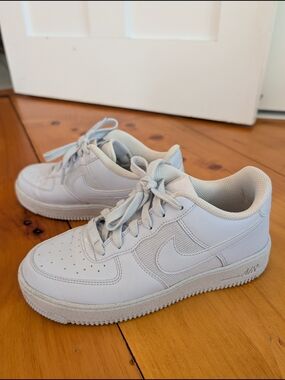 Nike Air Force 1 Low Top Sneakers - Light Blue / Grey